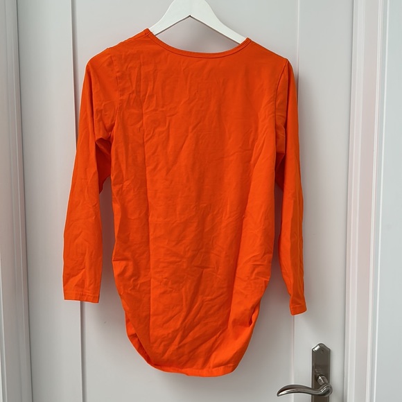 Maternity pumpkin top - Picture 4 of 4